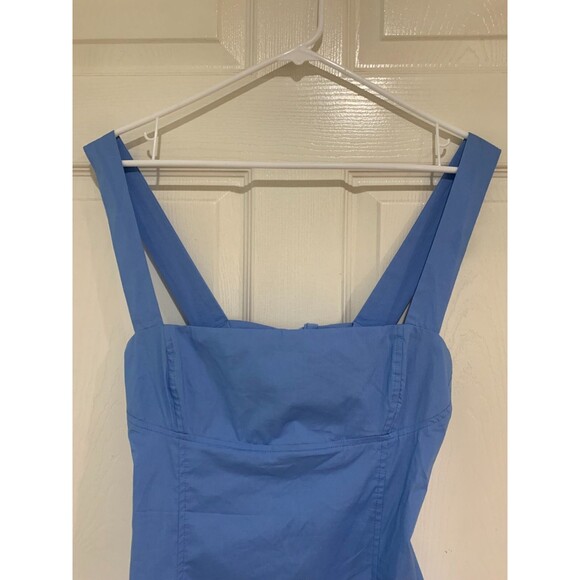 Lucy in the Sky Back Bow Bodycon Dress in Powder Blue XL - Picture 6 of 9
